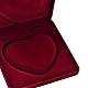 Square Plastic Covered with Velvet Necklace Boxes NDIS-K001-05-3