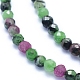 Natural Ruby in Zoisite Beads Strands G-I279-E02-02-3