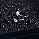 18K Real Platinum Plated Star Alloy Austrian Crystal Dangle Earrings EJEW-DD0002-15B-5