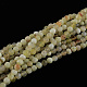 Dyed Natural Fire Crackle Agate Beads Strings G-R176-10mm-04-1