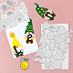 Globleland 2 個レモントラック切削ダイス金属 gnome ダイカットエンボスステンシルテンプレート紙カードメイキング装飾 diy スクラップブッキングアルバムクラフト装飾 DIY-WH0309-941-3