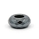 Non-magnetic Synthetic Hematite Large Hole Beads G-O003-07-1