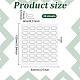 60 шт прозрачные акриловые двухсторонние клейкие наклейки FIND-WH0139-98A-2