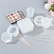 Olycraft bricolage boîte de rangement de maquillage de beauté kits d'artisanat en résine époxy DIY-OC0003-69-5