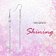 SHEGRACE Rhodium Plated 925 Sterling Silver Dangle Earrings JE779A-5