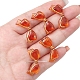 Perles acryliques transparentes imitation ambre X-MACR-D071-02A-1