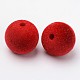 Flocky Style Resin Beads X-RB045-2