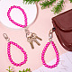 Акриловые подвесные украшения HJEW-TAC0061-6