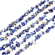 BENECREAT 33 Inch(84cm) Sodalite Chip Stone 3 Strand Natural Chip Stone Beads Loose Crystal Stone for Jewelry Making DIY Crafts Decoration G-BC0001-26-2