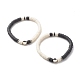Handgefertigte Heishi-Perlen-Stretcharmbänder aus Fimo BJEW-JB07443-4