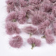 Decorazioni pendenti con nappine in pelliccia di visone sintetico X-FIND-S300-37R-1