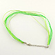 Multi-strand Necklace Cord for Jewelry Making NJEW-R217-06-2