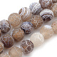 Chapelets de perle en agate naturelle patinée G-S259-05G-8mm-1