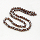 Electroplate Glass Beads Strands EGLA-F002-C03-3