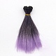 Fibra de alta temperatura largo recto ombre peinado muñeca peluca pelo DOLL-PW0001-029-22-1