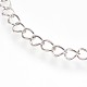 304 Stainless Steel Cable Chain Necklaces NJEW-P225-02P-2