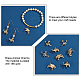 SUPERFINDINGS 12Pcs 3 Style Brass Charms KK-FH0004-35-4