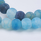 Natural Weathered Agate Beads Strands G-G589-6mm-14-3