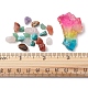 8 estilos de cuentas de chips de piedras preciosas mixtas naturales y sintéticas G-YW0001-17-5