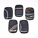 Natural Striped Agate/Banded Agate Pendants G-S250-19-1