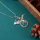 36Pcs Flying Dragon Charms Pendant Tibetan Style Alloy Charm Animal Pendants Mixed Color for Jewelry Handmade Making JX315A-5