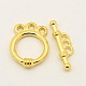 Tibetan Style Alloy Toggle Clasps K0P3A011-1