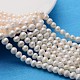 Fili di perle di perle d'acqua dolce coltivate naturali X-A23WT011-1
