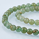 Olycraft natürliche grüne Aventurin Perlen Stränge G-OC0001-47-3