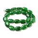 Chapelets de perles en jade de malaisie naturelle G-L164-A-15C-3