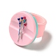縫製用磁気縫製ピンクッション手首  磁気リストバンドキルティング用品  カラフルな鋼針で  ピンク  186x102x30mm TOOL-G019-01A-4