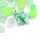 Opaque & Transparent Acrylic Beads MACR-T045-01D-1