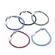 Glasperlen Perlen Armbänder BJEW-JB05255-1
